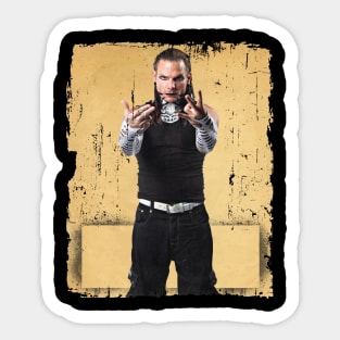 JeffHardy //Design On tshirt for to all supporters Sticker